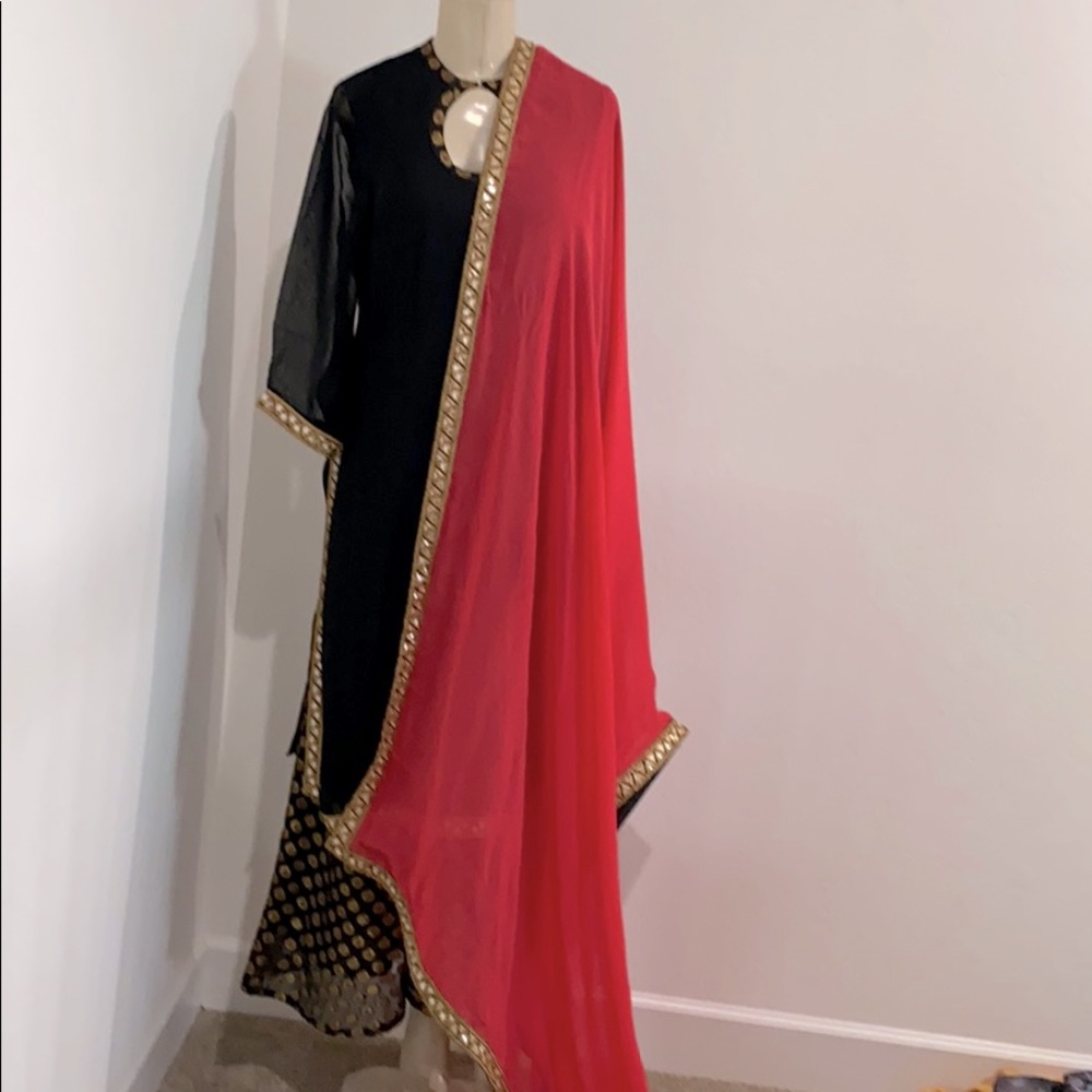 Plazzo Dress with Duppata